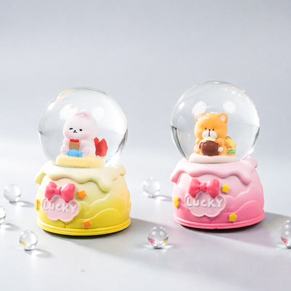 Cute Pet Foodie Snow Globe