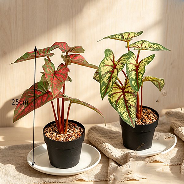 FZ-4-10 Mixed Artificial Flower Potted Plant Plastic