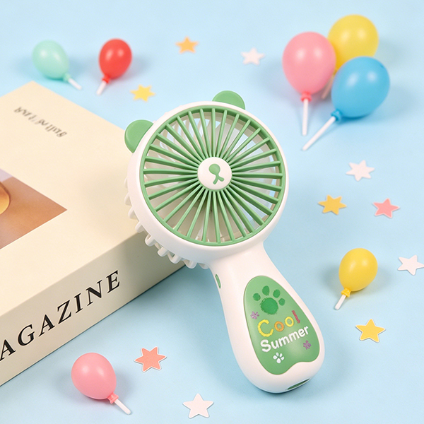 Bear Handheld Desktop 3-Speed Rechargeable Fan DD8178A