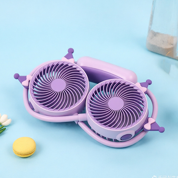 DD8188S Sanrio Neck Fan 3-Speed Rechargeable ABS