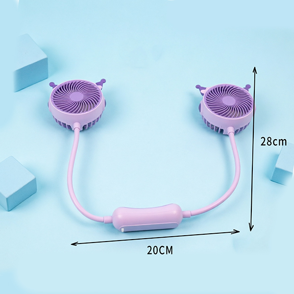 DD8188S Sanrio Neck Fan 3-Speed Rechargeable ABS