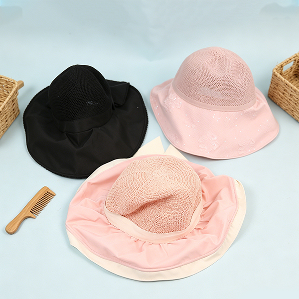 Crochet Wide Brim Hat