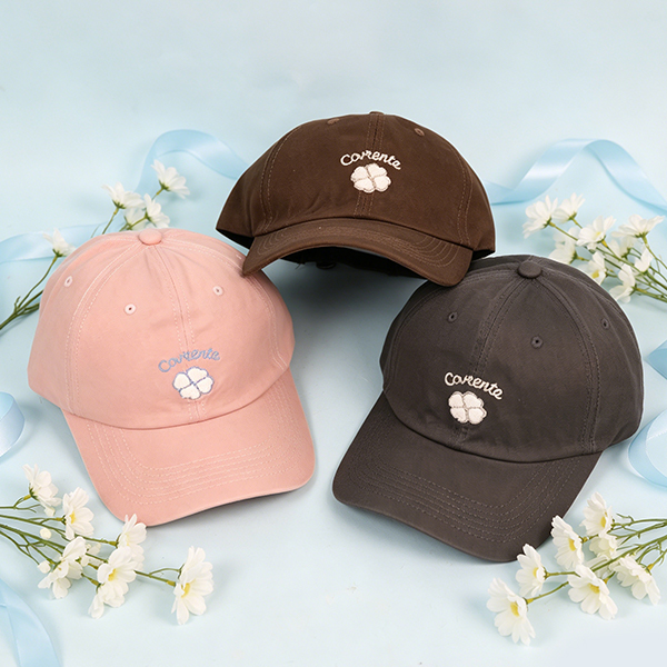 Korean Clover Baseball Cap Mixed Colors Cotton 118060057