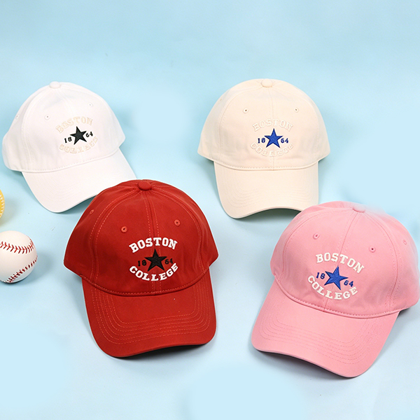 Korean Star Baseball Cap Mixed Colors Cotton 118060058