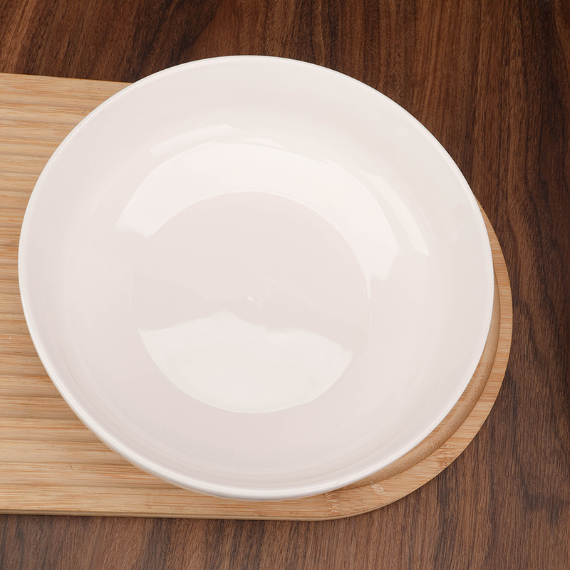 White Porcelain 9-inch Bowl Qualified Ceramics 1200600817
