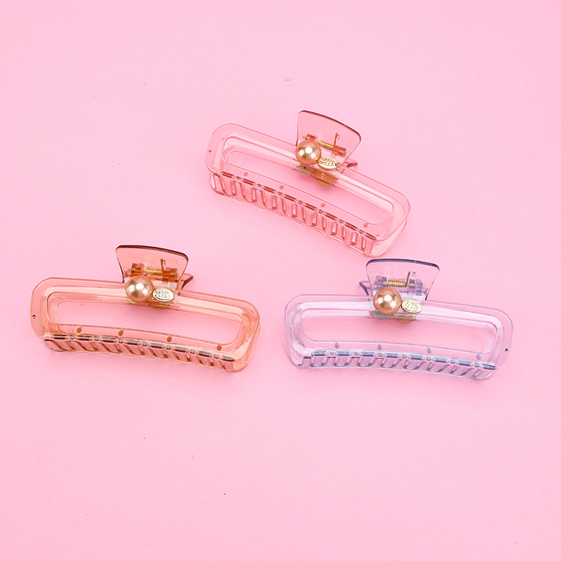 13 cm Double-Sided Pearl Large Hair Claw Clip ABS 4011801224