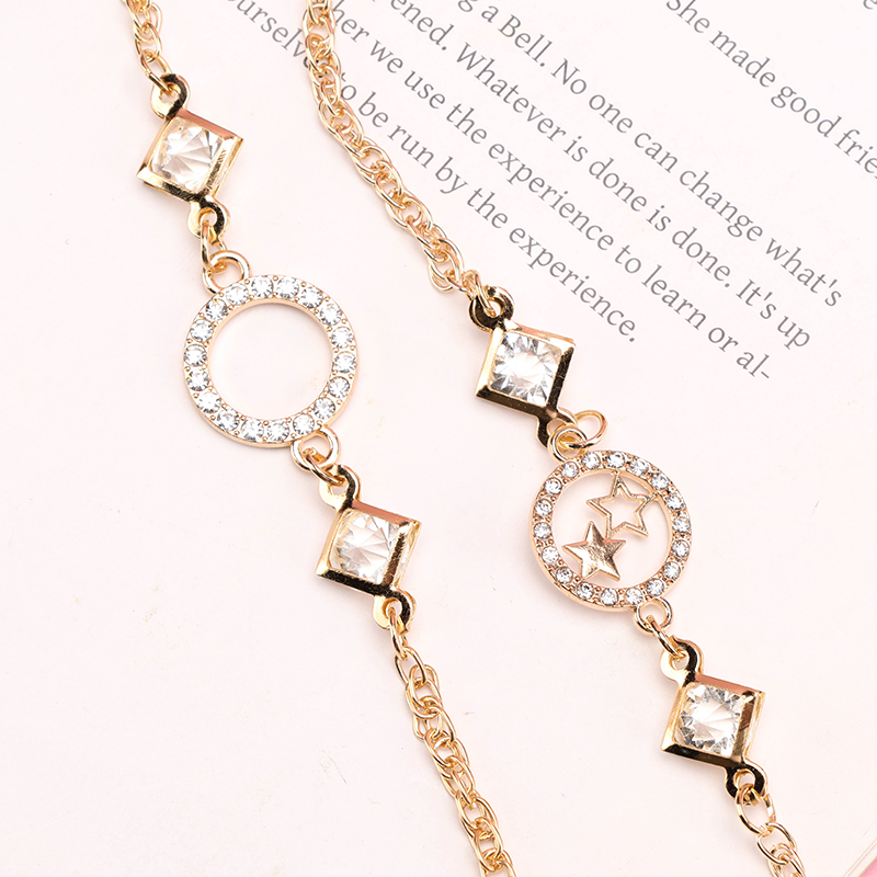 Fashion Rhinestone Circle Crystal Bracelet 4021001139