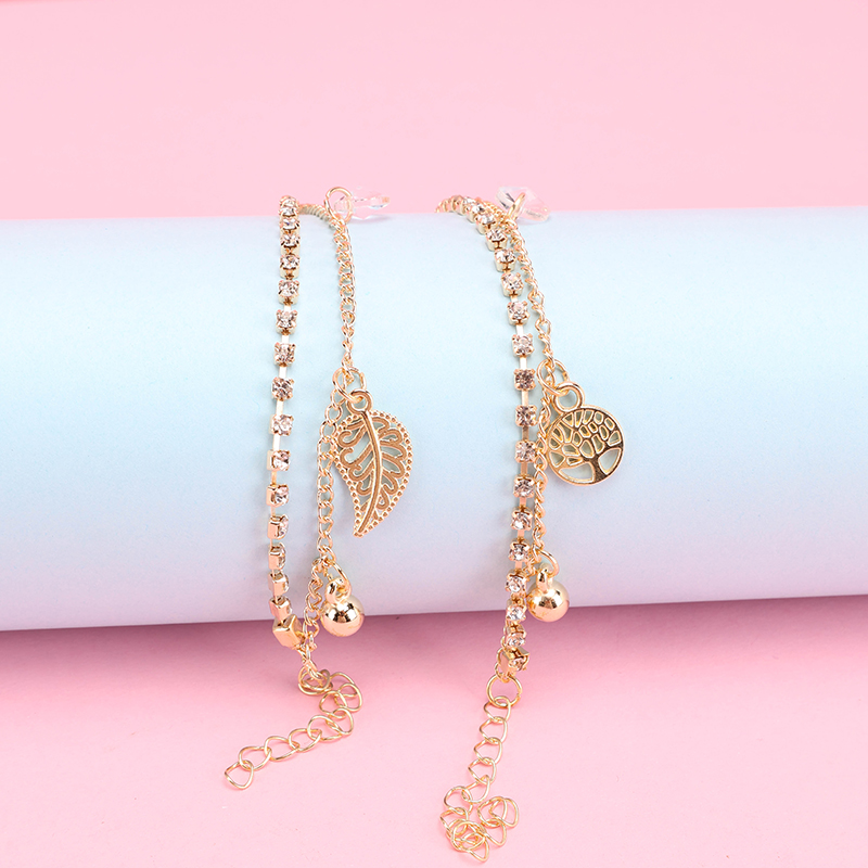 2-in-1 Crystal Beaded Accessory Bracelet 4021001149