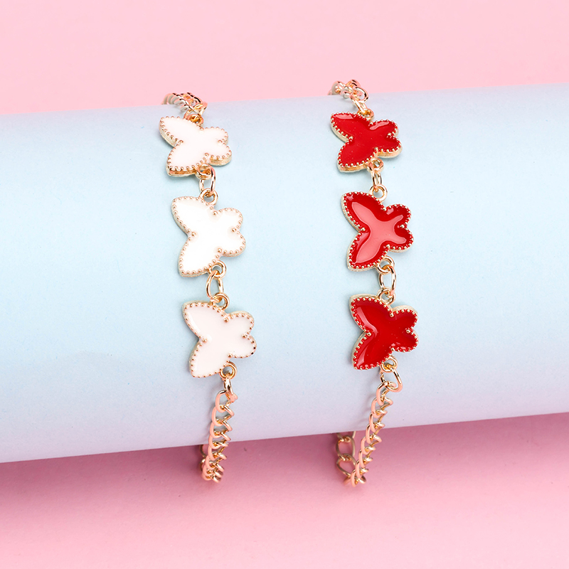 Three Butterfly Bracelet