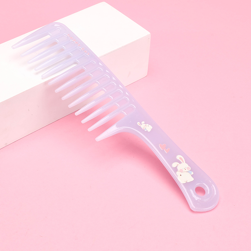 Gel Color Wide Tooth Comb