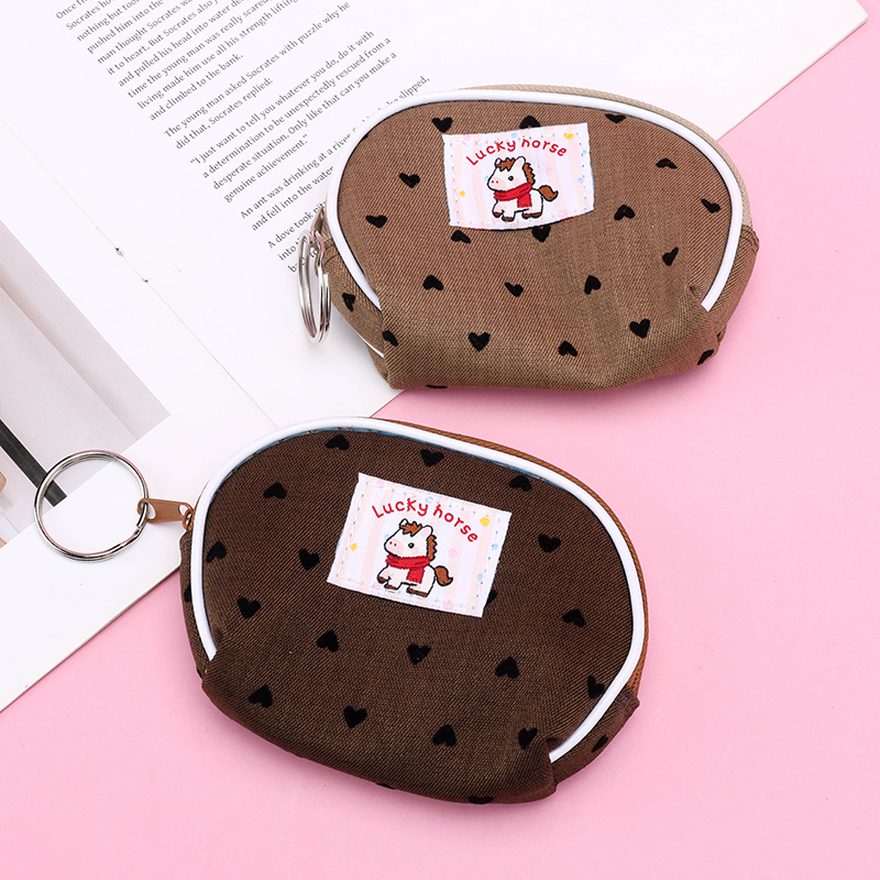 Heart Pony Half-Round Bag
