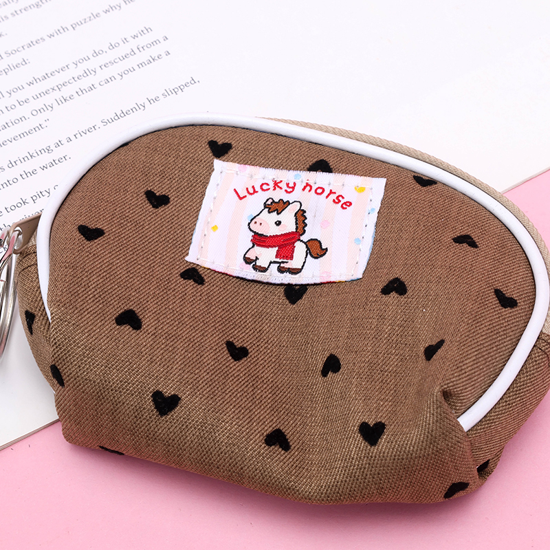 Heart Pony Half-Round Bag