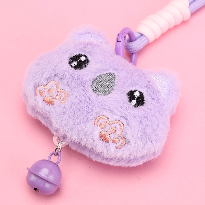 Plush Bell Bear Bag Charm
