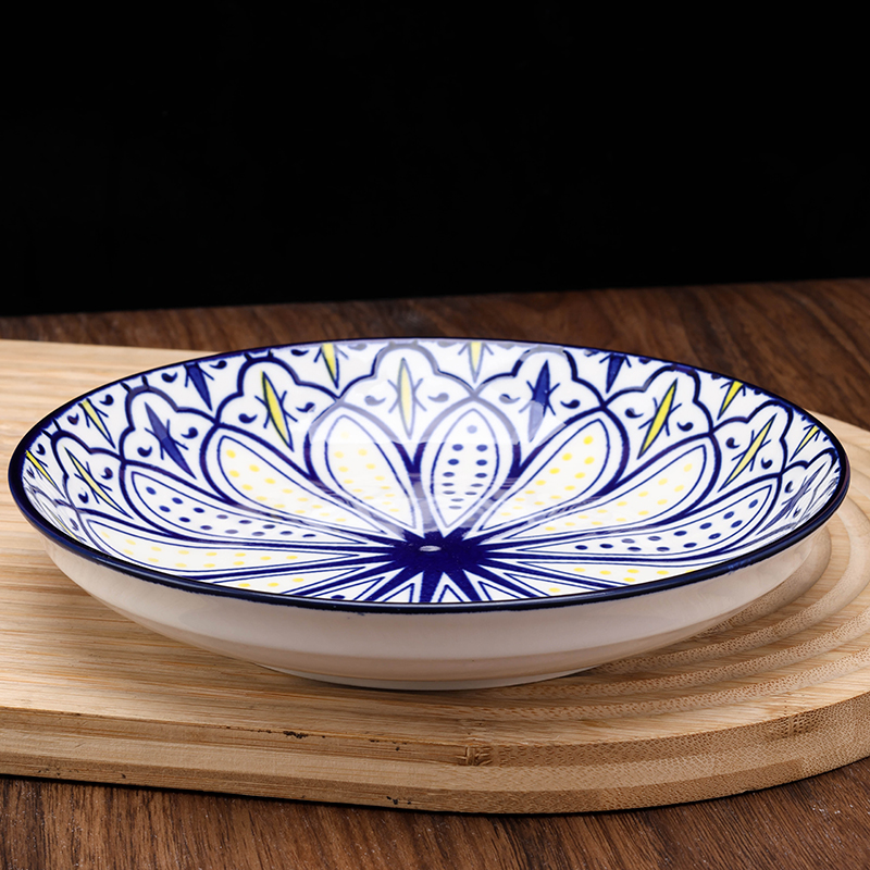 Loulan Ceramic Plate Random Pattern 1200400568
