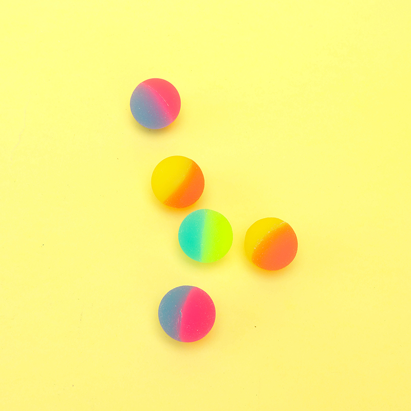 312 Two-Color Frosted Bouncy Ball 2191100188