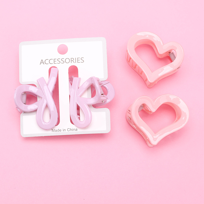 Basket Two Colorful Small Hair Claw Clip 4011900387