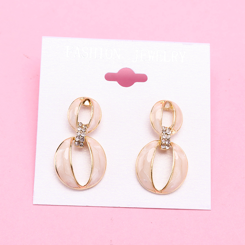 Enamel Arc Ear Studs