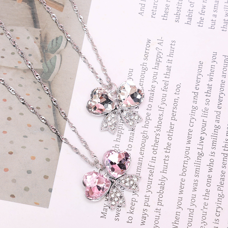 Heart Bow Necklace