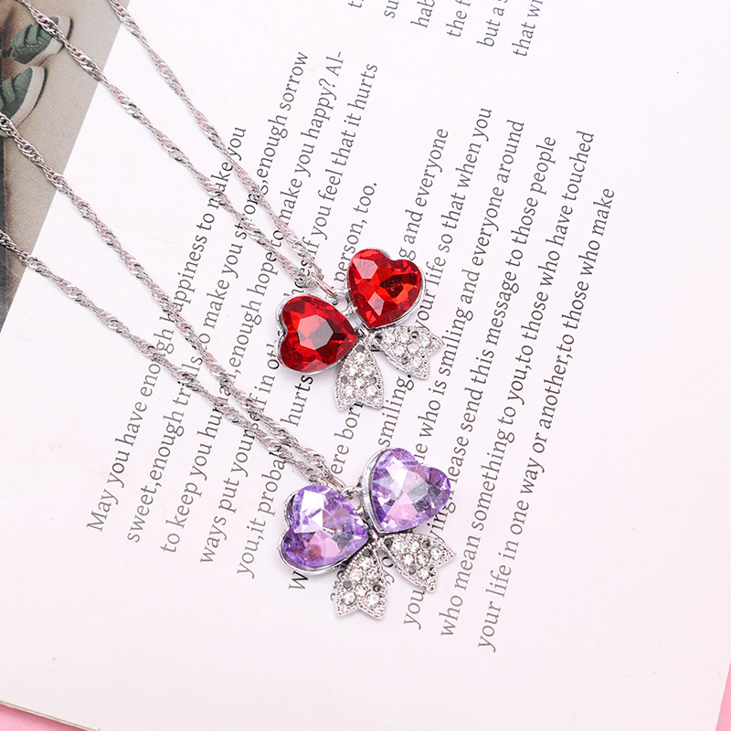 Heart Bow Necklace