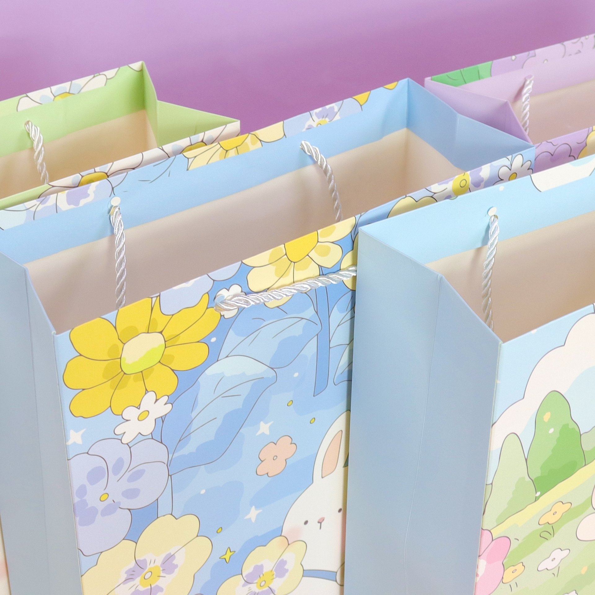 Large Vertical Bunny Gift Bag JW-M-070C
