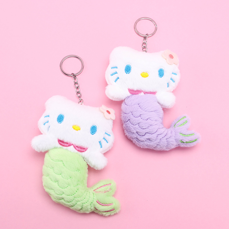 Fish Tail Cat Bag Charm