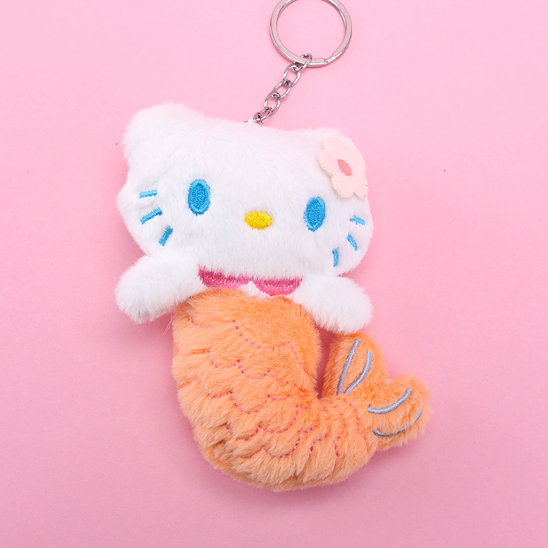 Fish Tail Cat Bag Charm