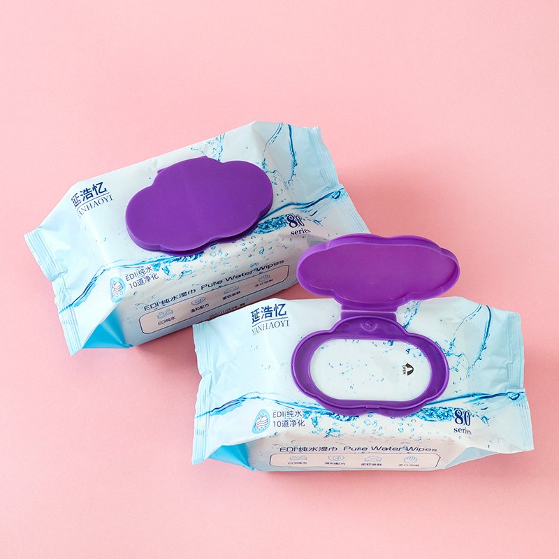 Yanhao Pure Water Wet Wipes 80 Sheets Fabric 3100100223