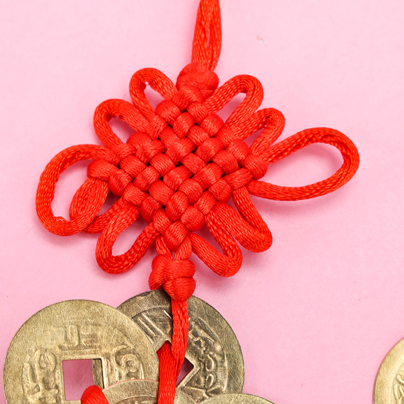Gourd Five Emperors Coins Chinese Knot