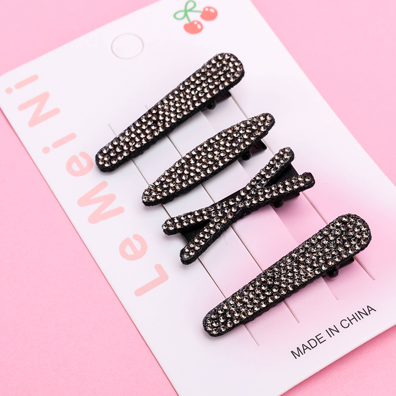 Rhinestone Duckbill Clip Set