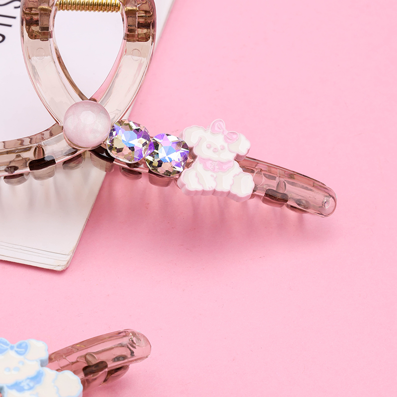 13 cm Cartoon Zircon Large Hair Claw Clip