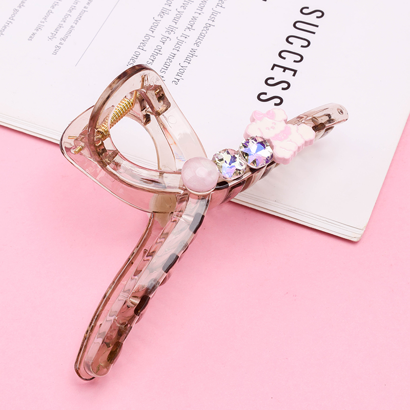13 cm Cartoon Zircon Large Hair Claw Clip