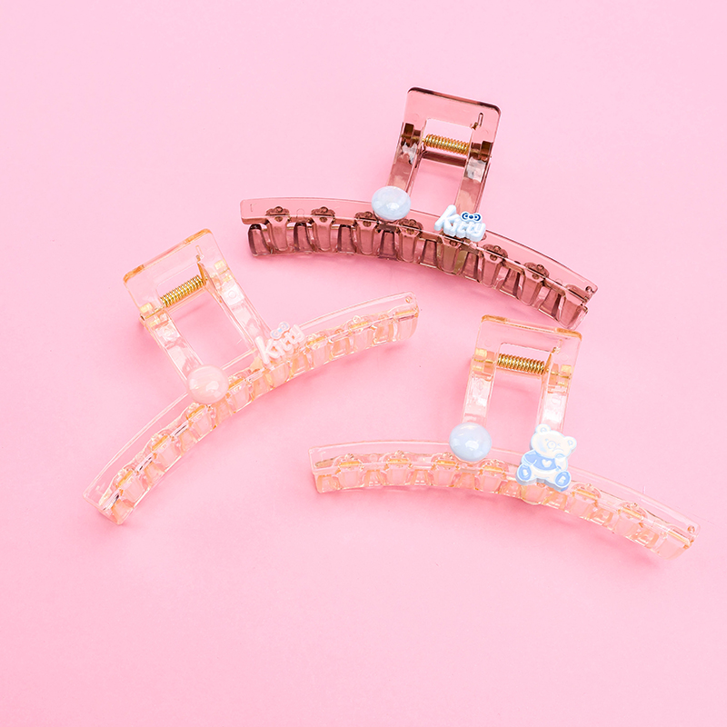 13 cm Letter Bear GPPS Large Hair Claw Clip 4011801252