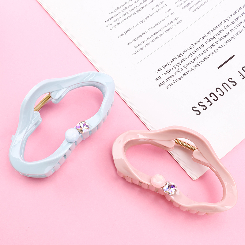 Cream Style Double-Sided Cloud GPPS Large Hair Claw Clip 4011801255