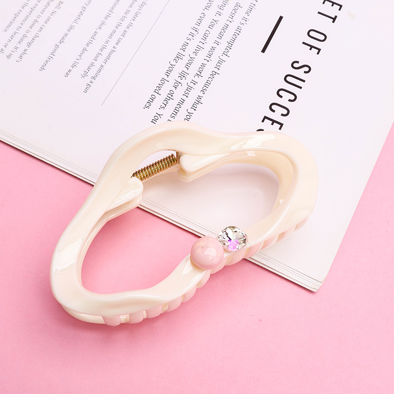 Cream Style Double-Sided Cloud GPPS Large Hair Claw Clip 4011801255