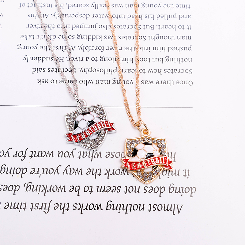 World Cup Enamel Necklace