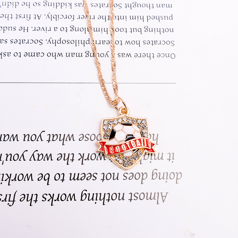 World Cup Enamel Necklace