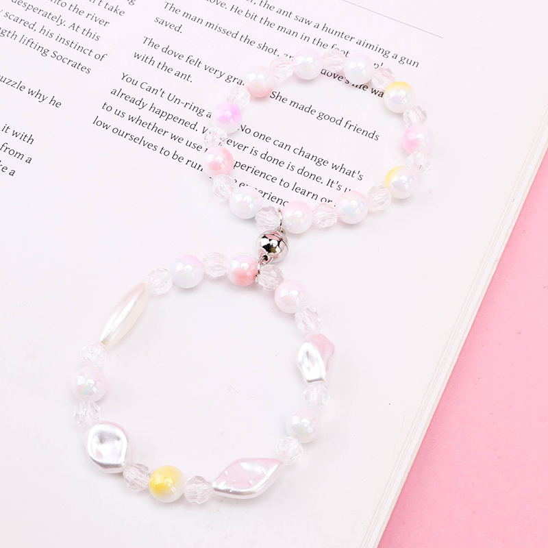 Alloy Candy Color Pearl Bracelet 4021001160