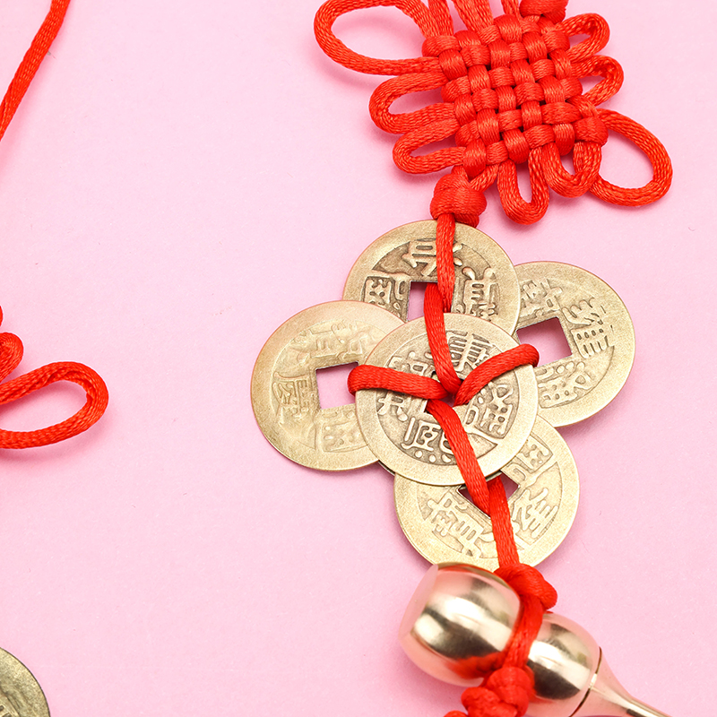 Gourd Five Emperors Coins Chinese Knot