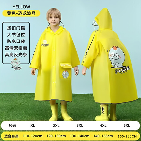 Fabric Raincoat 107030034