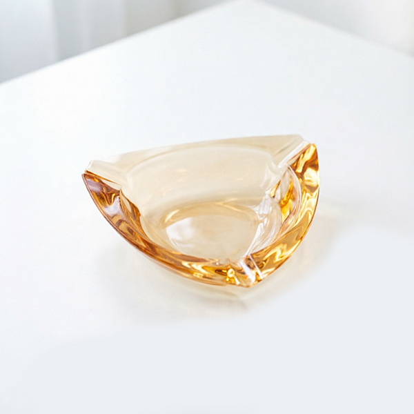 037/036 Crystal Glass Ashtray