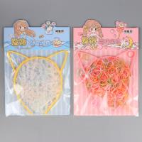 DC彩兔耳发箍+皮筋组合 2