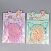 DC彩兔耳发箍+皮筋组合 3