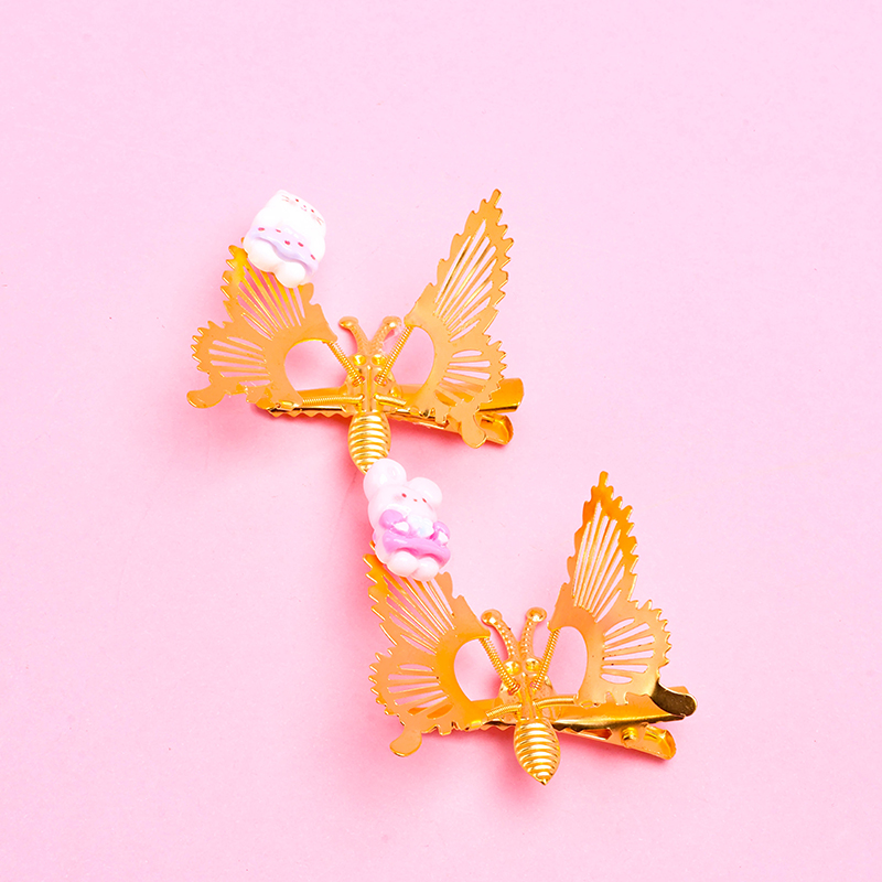3D Butterfly Duckbill Clip