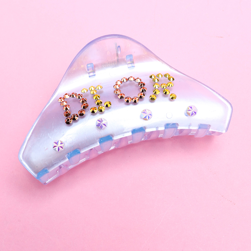 9 cm Letter Large Hair Claw Clip