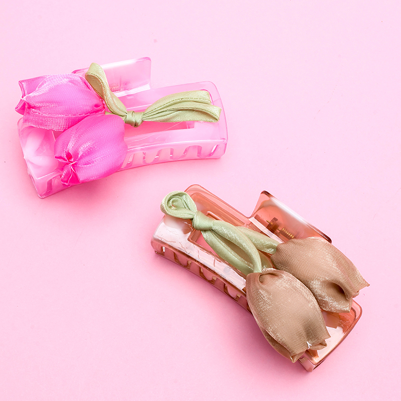 New Fresh Tulip Plastic Large Hair Claw Clip 4011801215