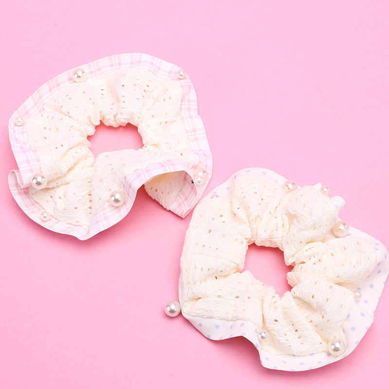 Boxed Lace Set Pearl Hair Scrunchie 4012101870