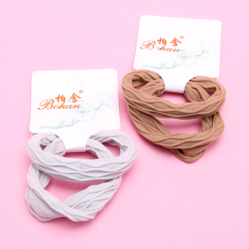 Two Colored Wavy Cotton Bands Nylon 4012202407