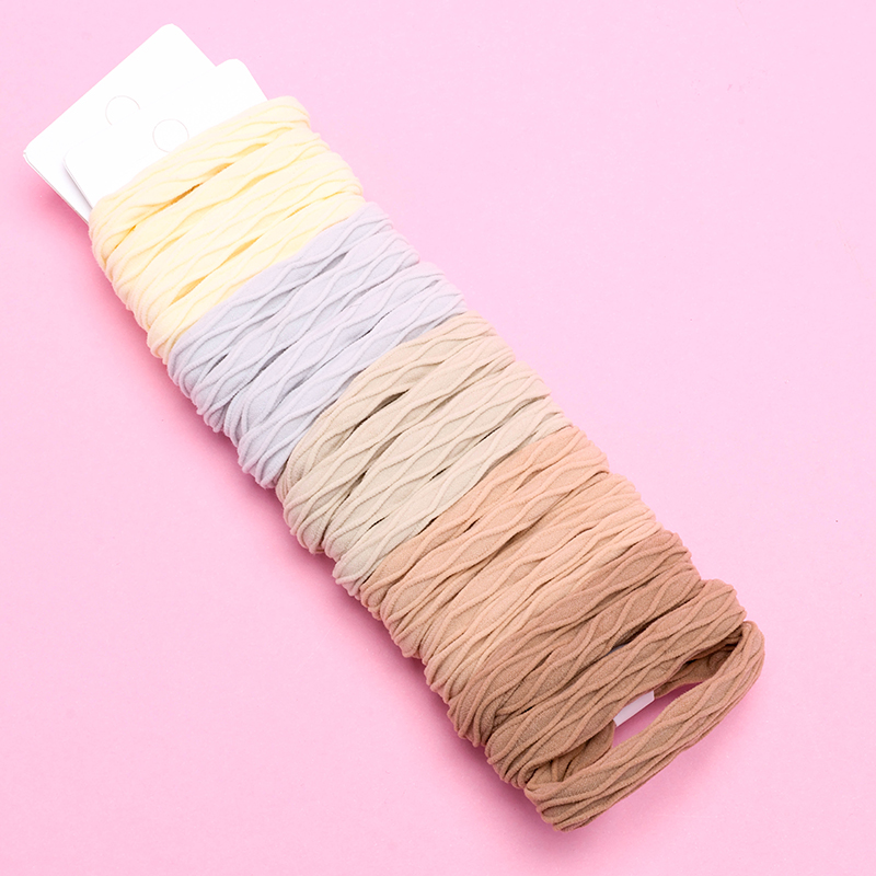 Two Colored Wavy Cotton Bands Nylon 4012202407