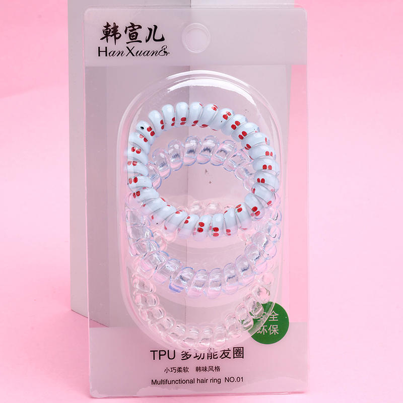 Three Cherry Suction Card Telephone Line Combination TPU 4012300210