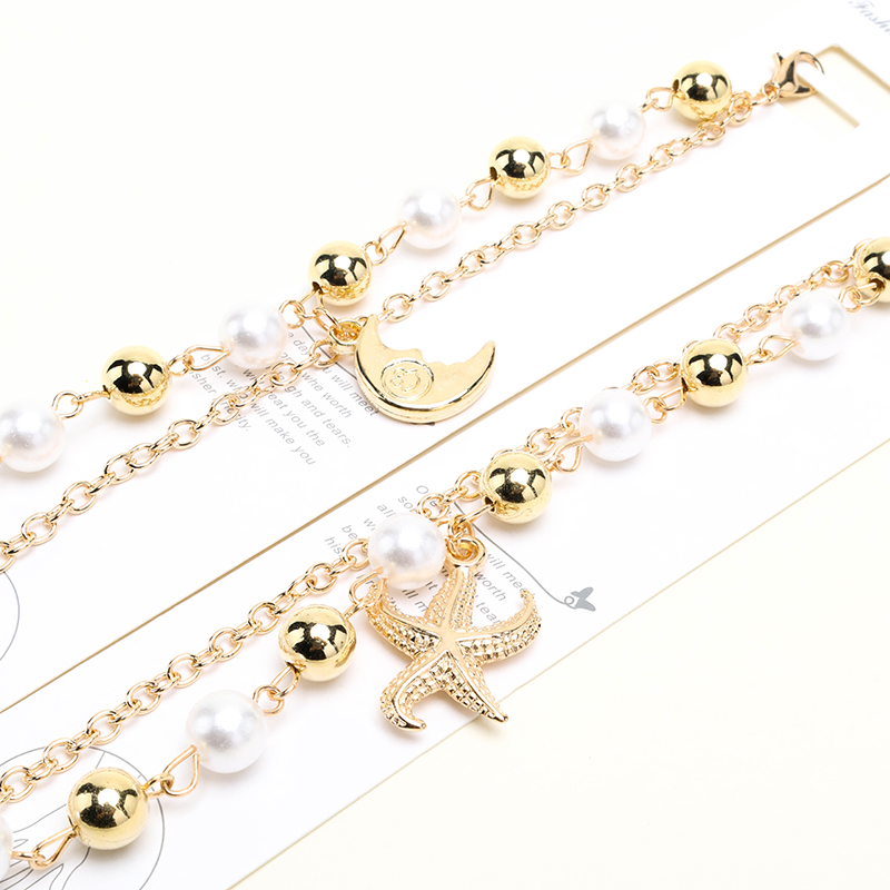 Alloy Pearl Simple Bracelet 4021001182